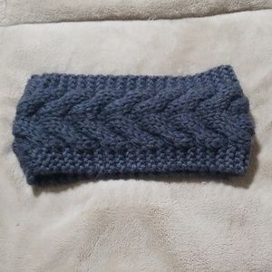 Grey ear warmers/head wrap